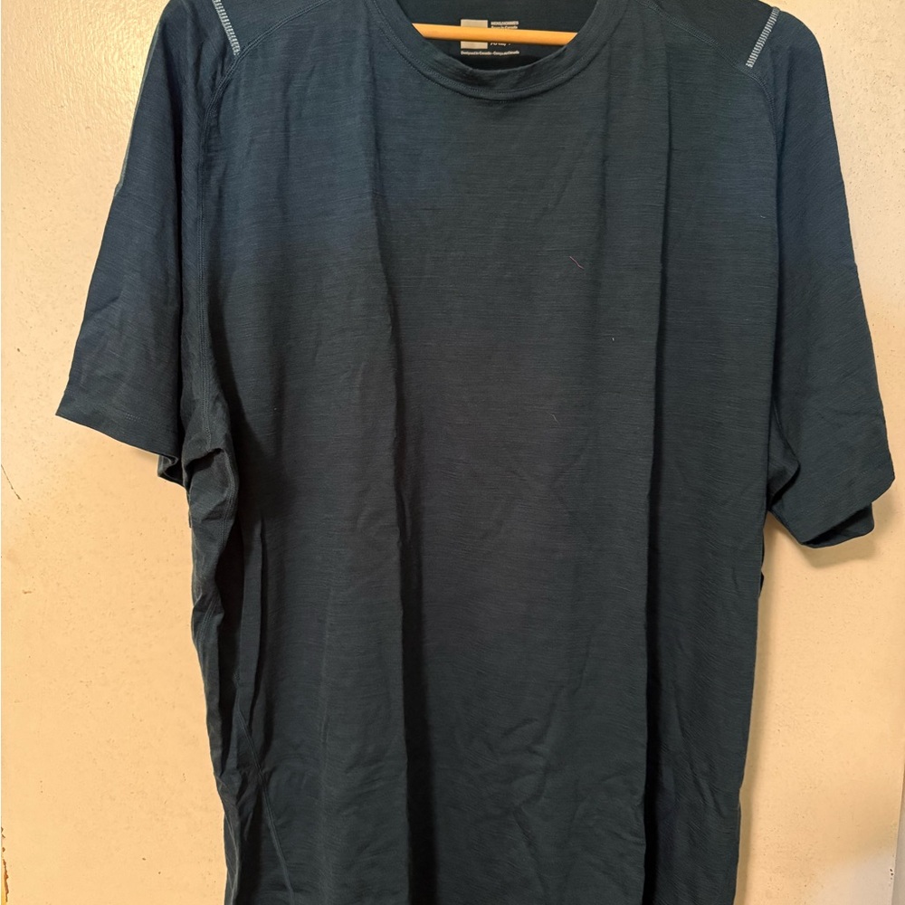 MEC merino wool Dark Blue Short Sleeve Tee